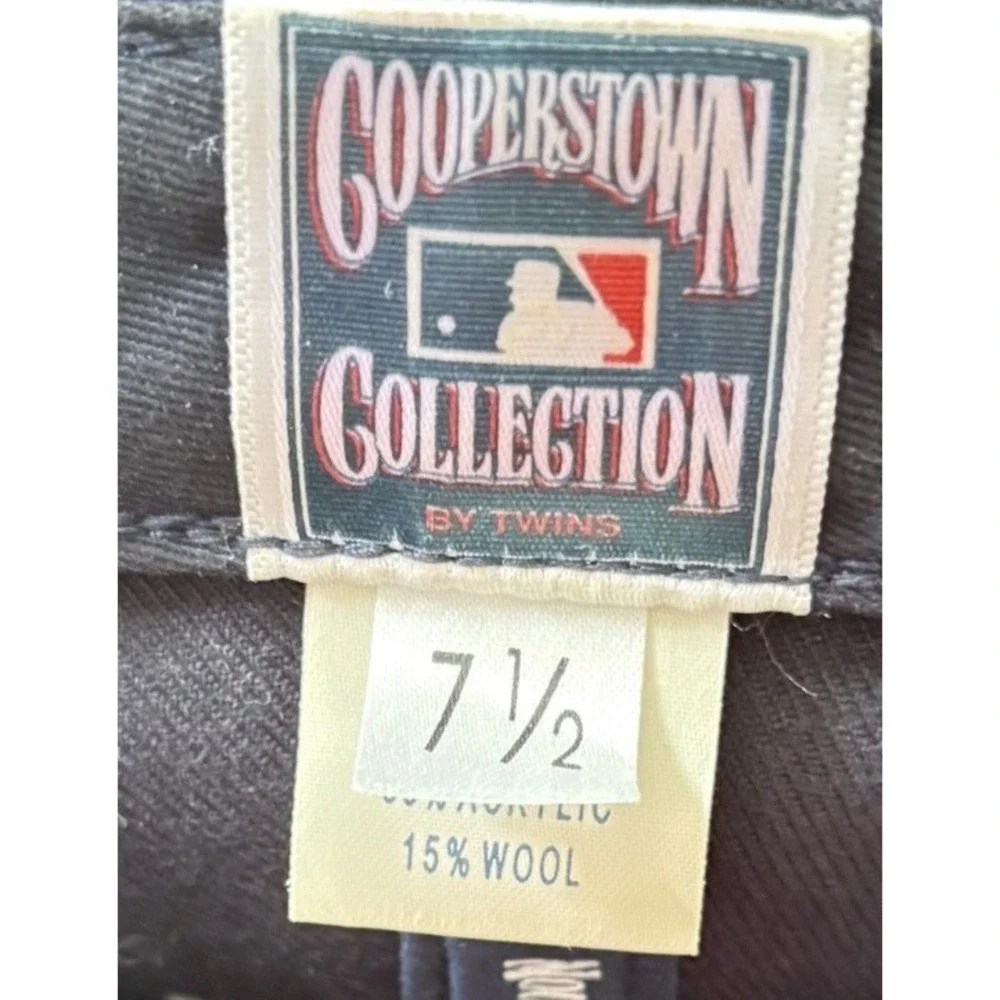 Cooperstown Collection California Angels Fitted Cap Size 7 1/2 Red Blue 1984